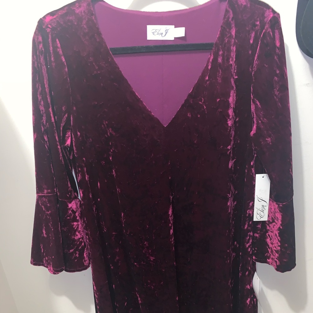 Eliza J long sleeve dress